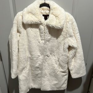 Christian Siriano Faux FurCoat. Worn once < 1 hour. No stains/marks. Like new.